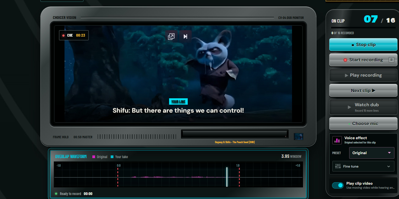 Preview 3 for Oogway & Shifu — The Peach Seed [DUB]