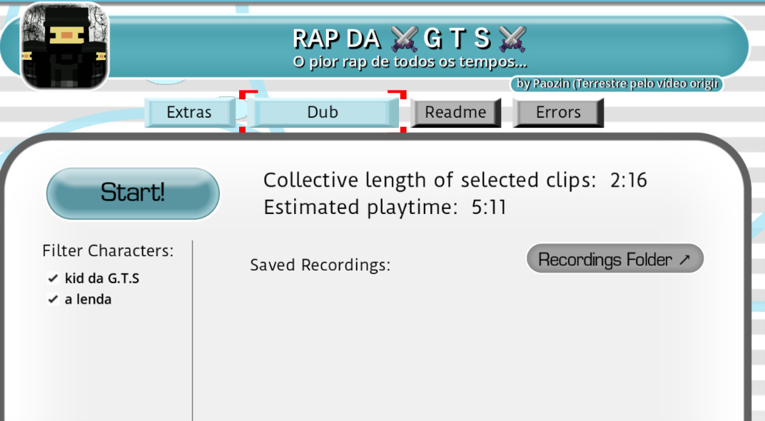 Preview 2 for [PT-BR] RAP DA ⚔ＧＴＳ⚔