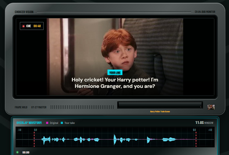 Preview 2 for Harry Potter 1 - Train Scene dub pack