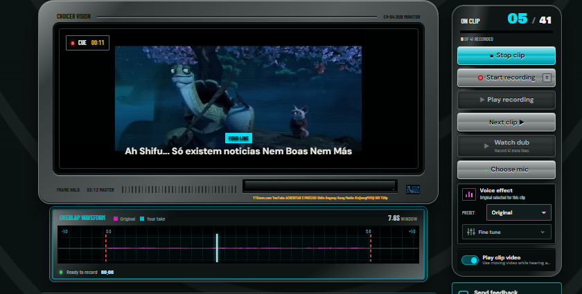 Preview 2 for Shifu e Oogway(É Preciso Acreditar)[PT-BR]