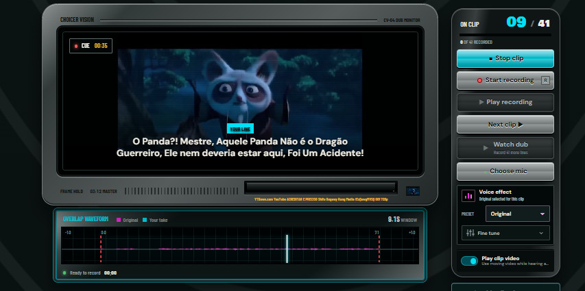 Preview 3 for Shifu e Oogway(É Preciso Acreditar)[PT-BR]