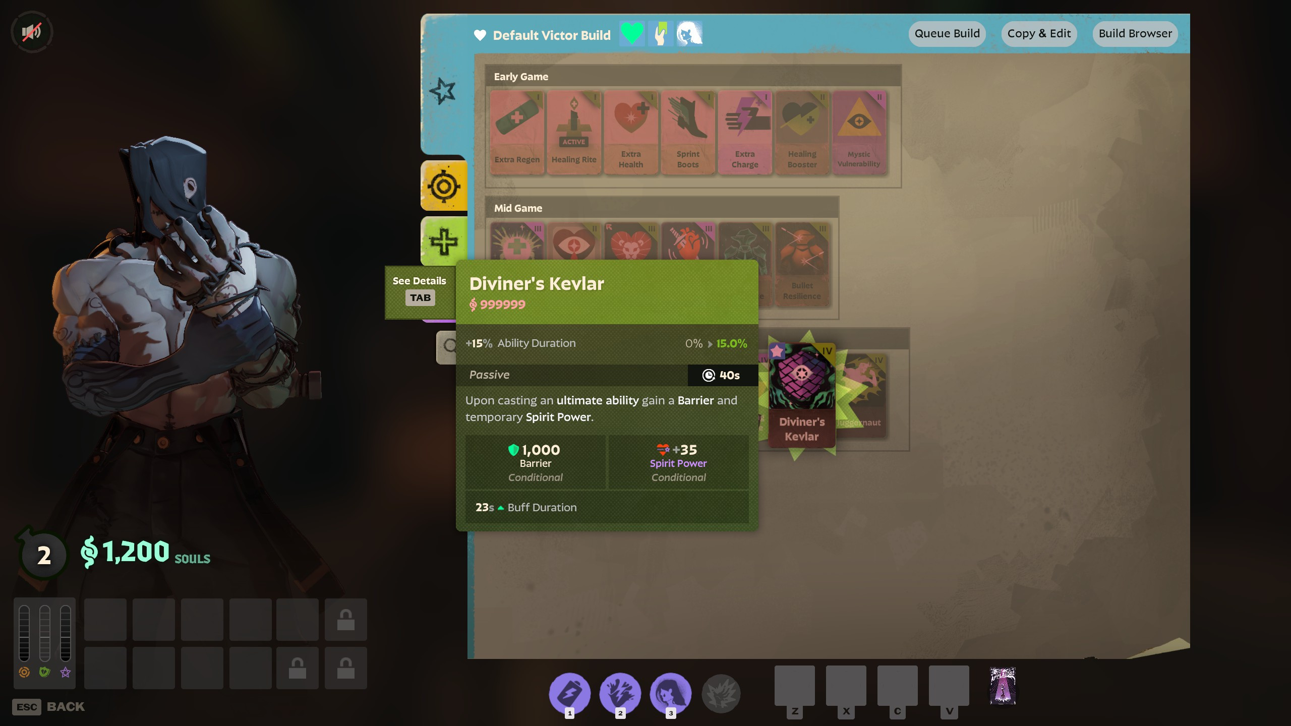 999999 Spirit price otherwise bots can bypass and buy items.