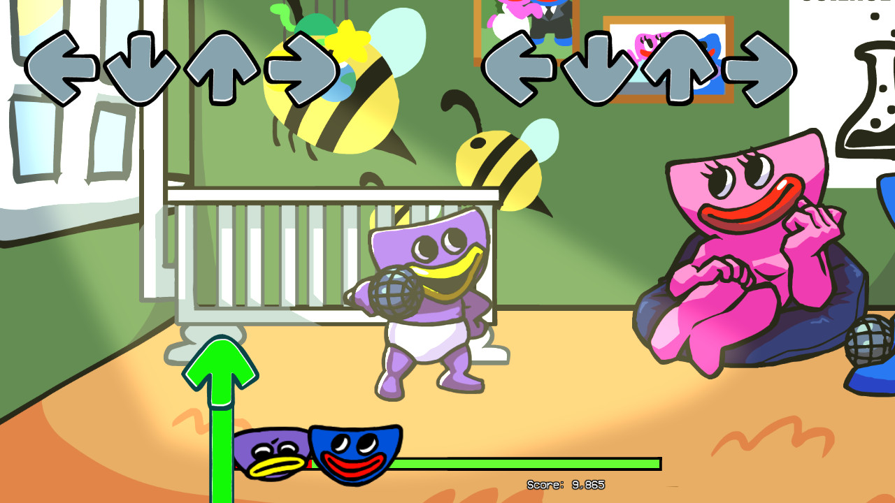 FNF: Huggy Mix [PITSTOP 1] Mod for Friday Night Funkin' | FNF Mods