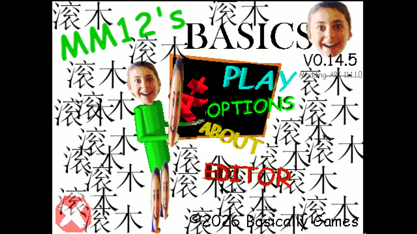 Bauldr Basic (0.14.x)MM12の超级无敌尴尬感材质包 Mod for Baldi's Basics | Baldi Mods
