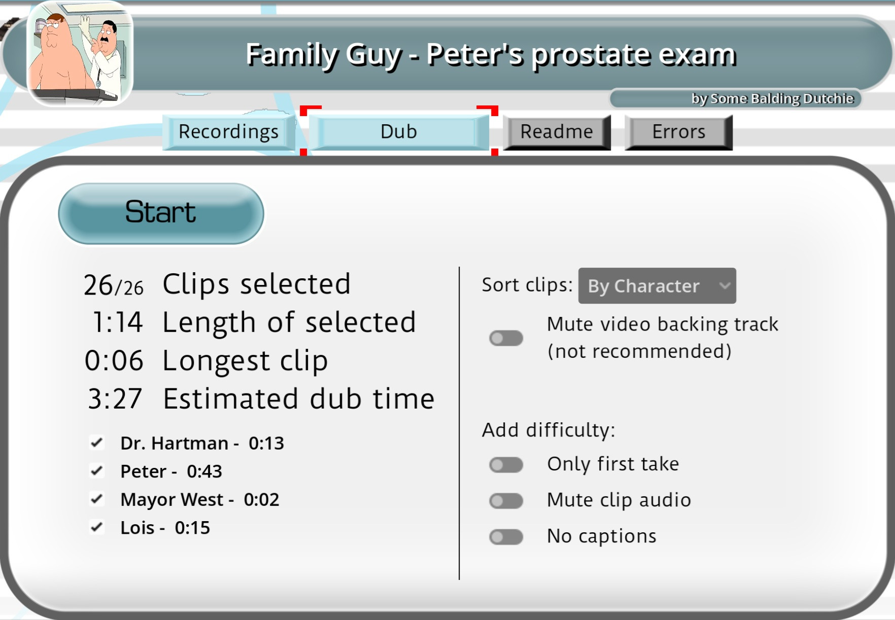 Preview 2 for Family Guy - Peter's prostate exam