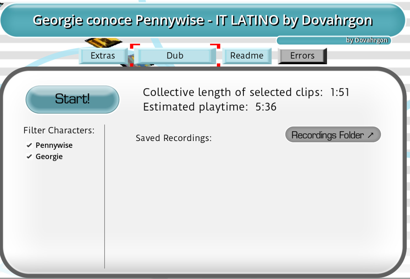 Preview 3 for Georgie conoce Pennywise - IT LATINO by Dovahrgon