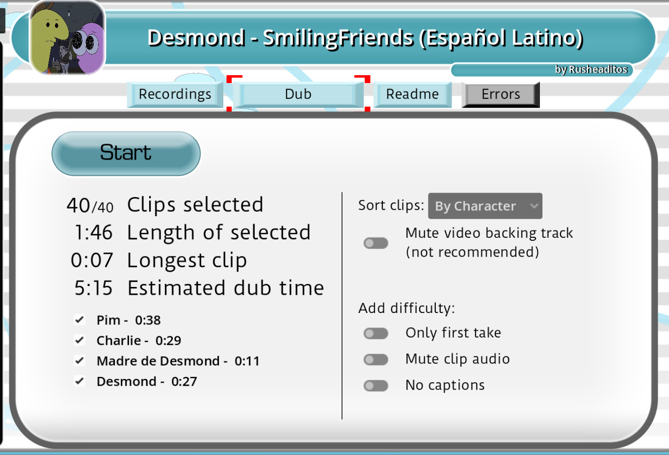 Preview 3 for Desmond - Smiling Friends (Español Latino)