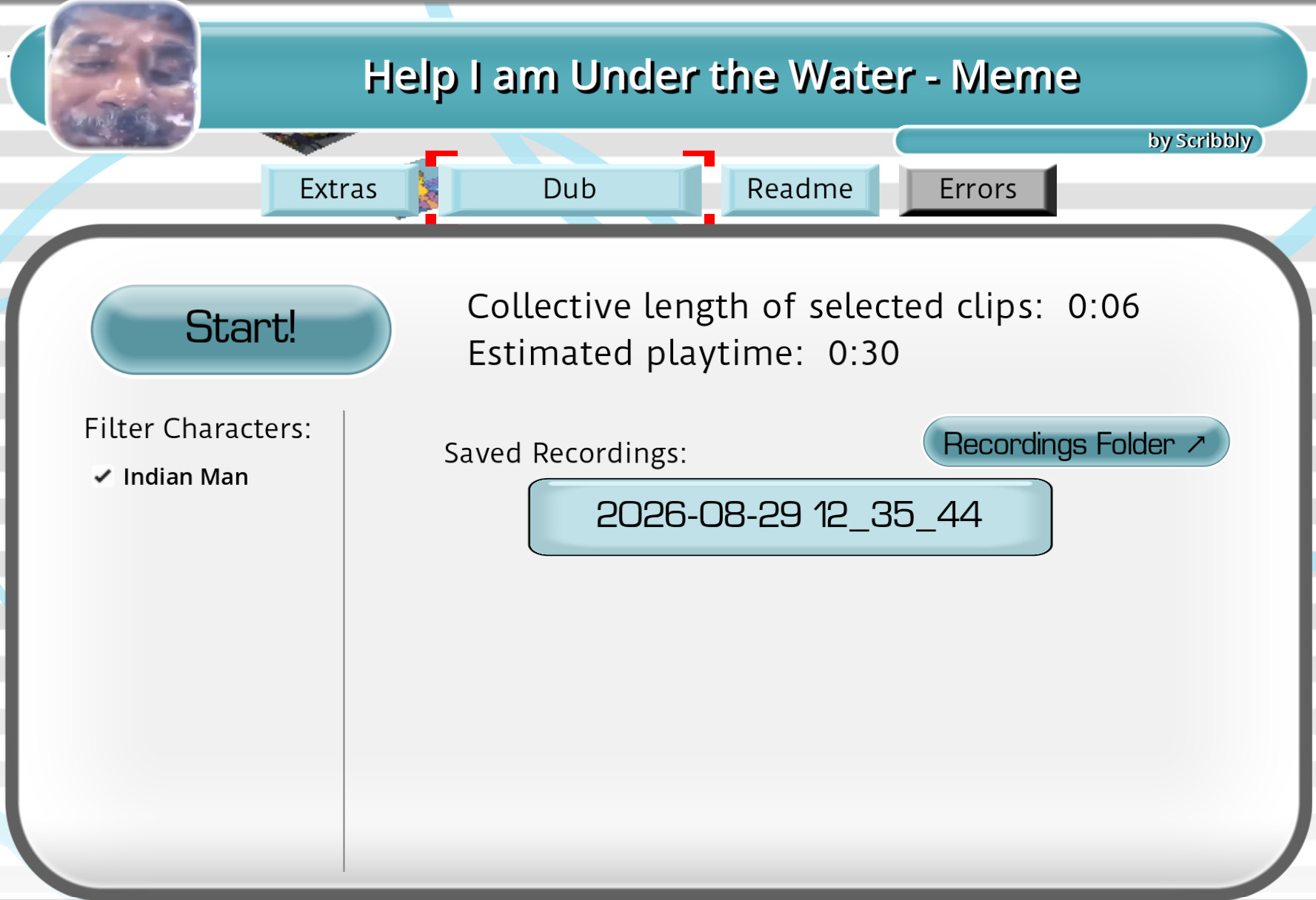 Help, I am Under the Water Mod for The Choicer Voicer | TCV Mods
