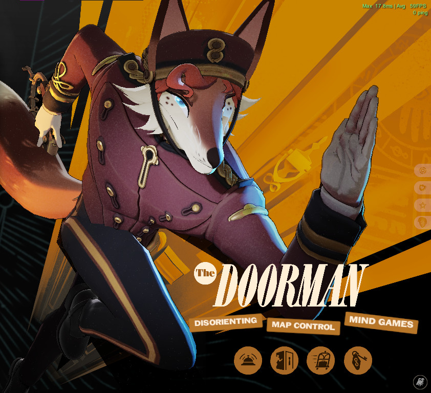 The Sly Fox Doorman