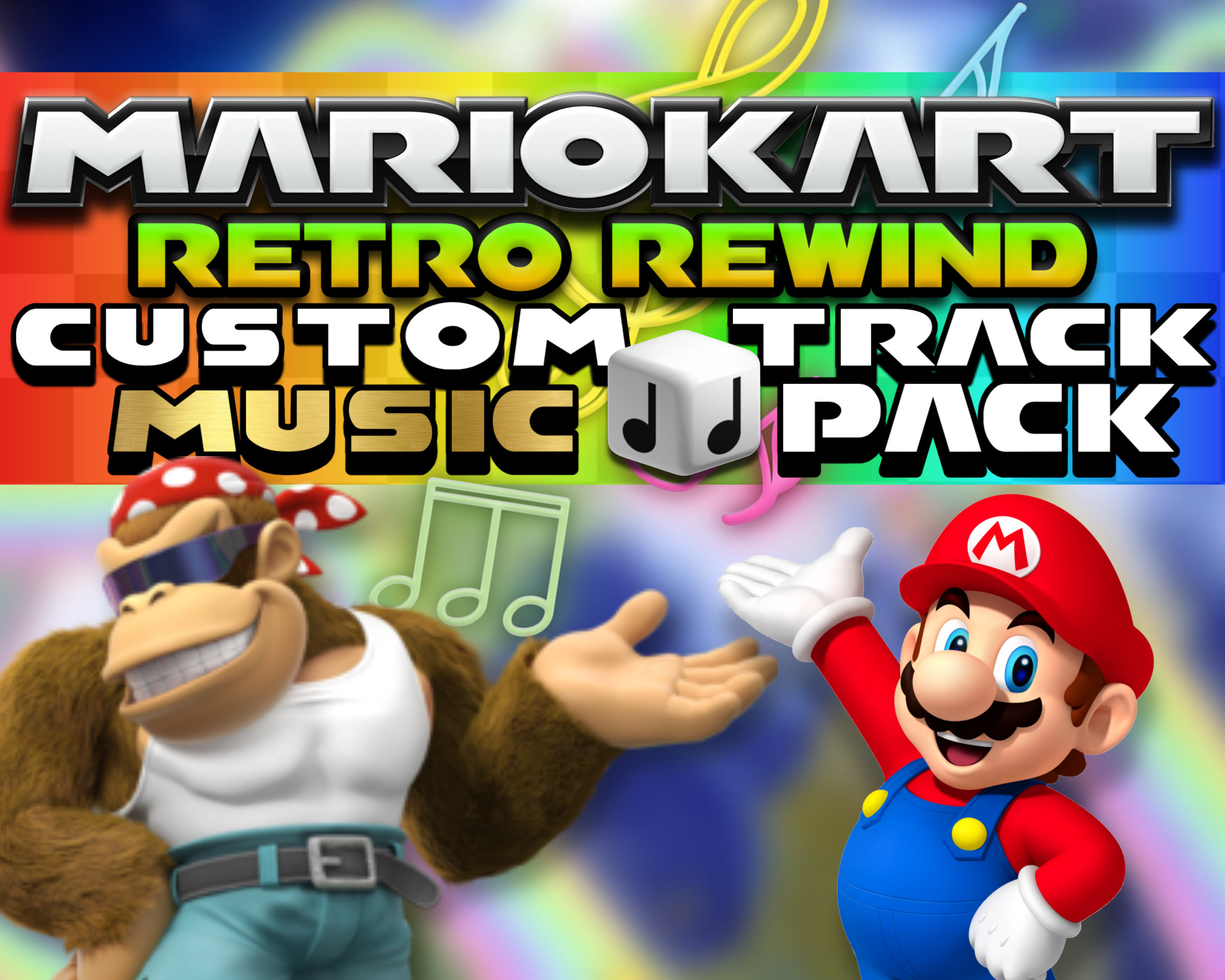 RETRO REWIND CUSTOM TRACK MUSIC PACK Mod for Mario Kart Wii | MKWii Mods