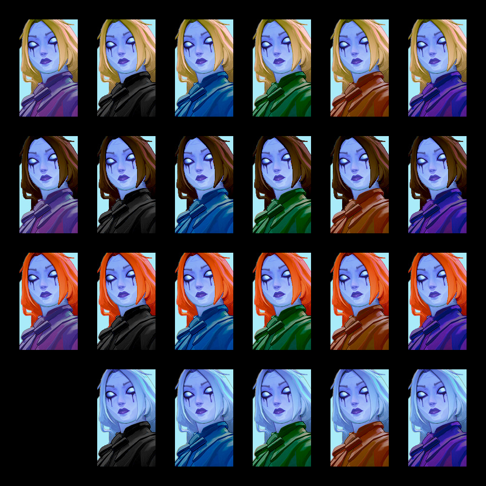 Matching Hero Select Icons