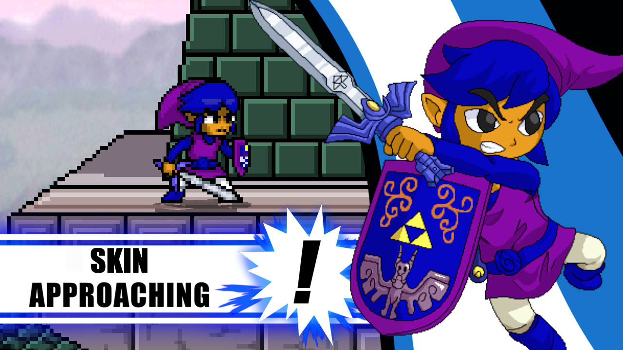 Purple & Blue Toon Link REMADE!! [9.6a/CMC+/Remix] Mod for Super Smash ...