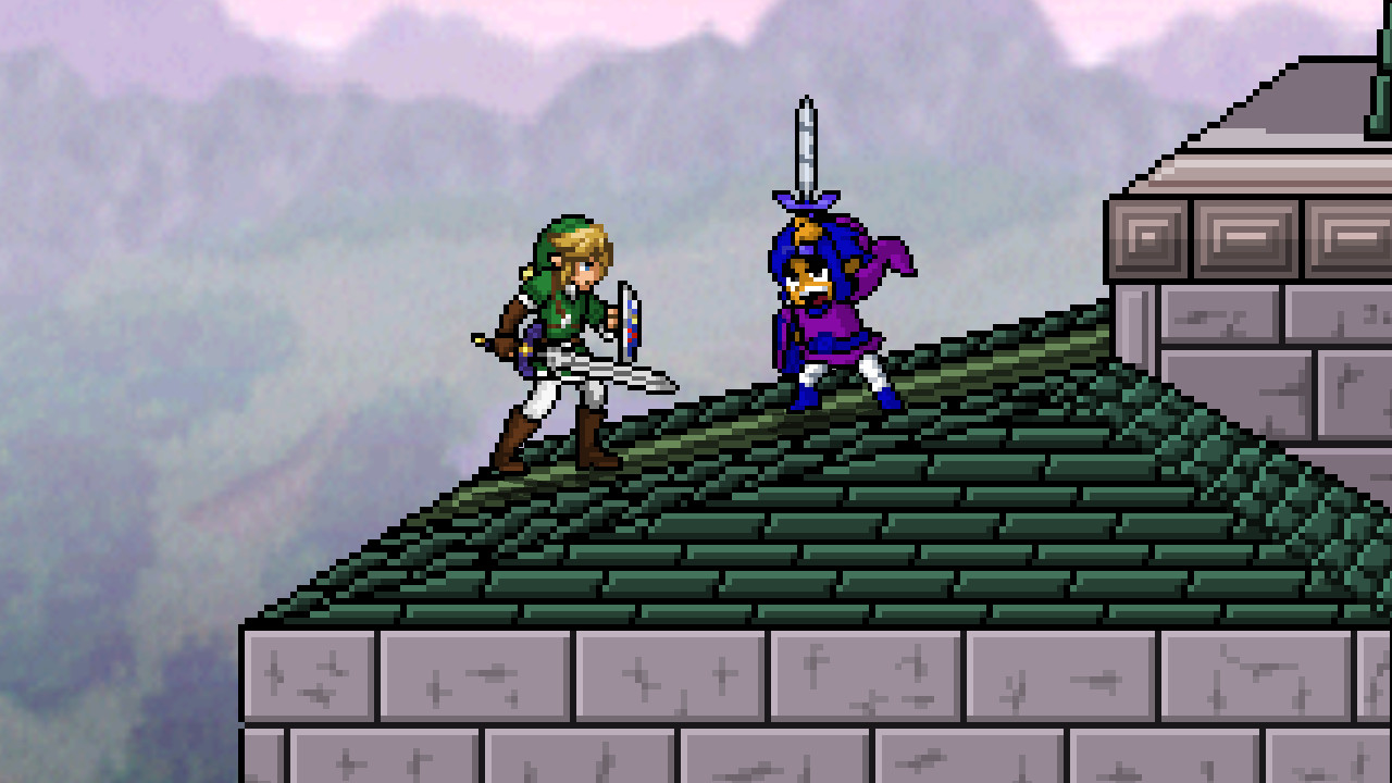 Purple & Blue Toon Link REMADE!! [9.6a/CMC+/Remix] Mod for Super Smash ...