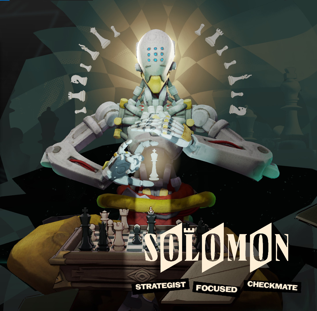 Zenyatta as Solomon (Overwatch), a Solomon mod