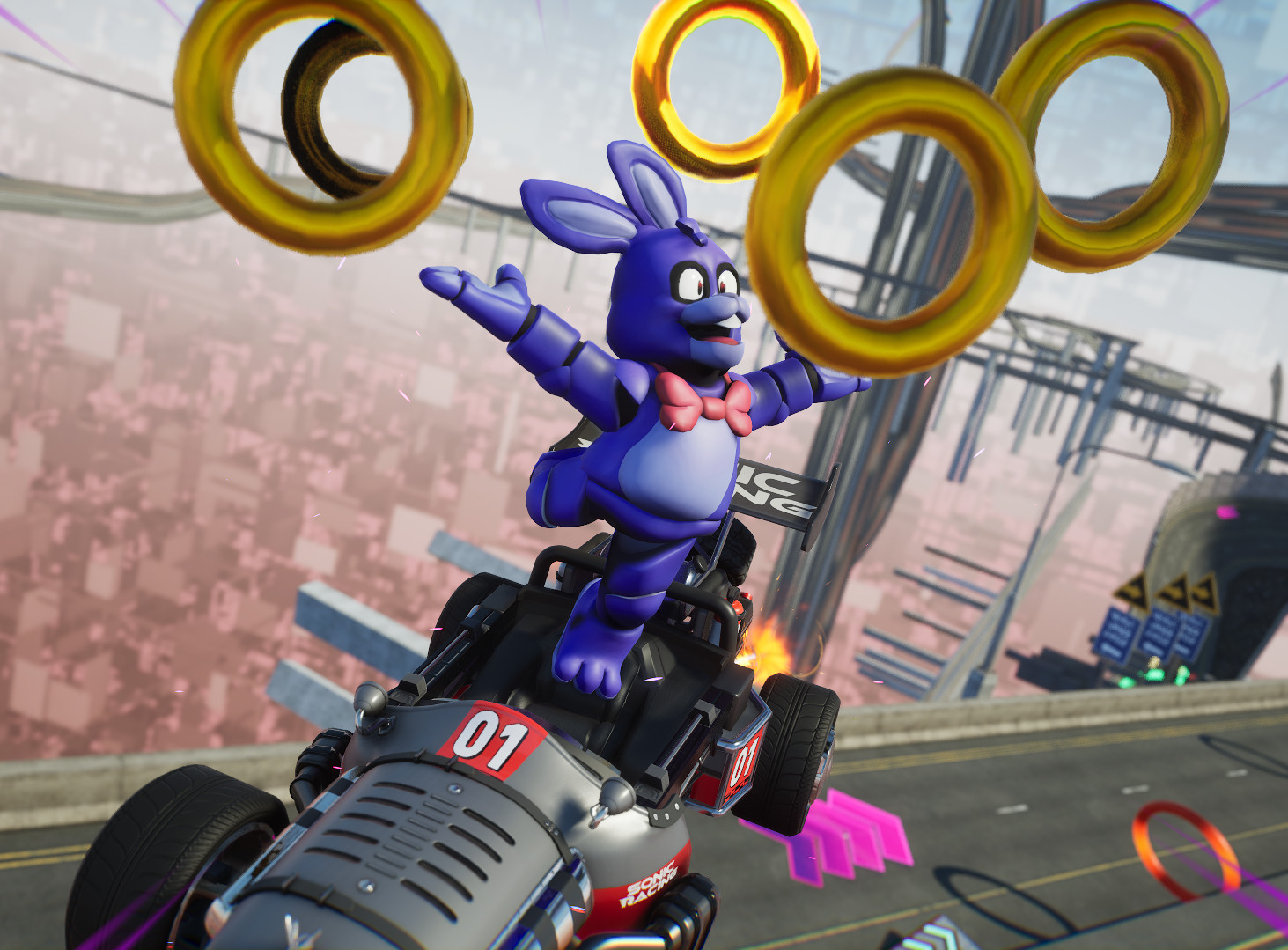 Five Laps at Freddy's Mod Pack Mod for Sonic Racing: CrossWorlds | SR ...