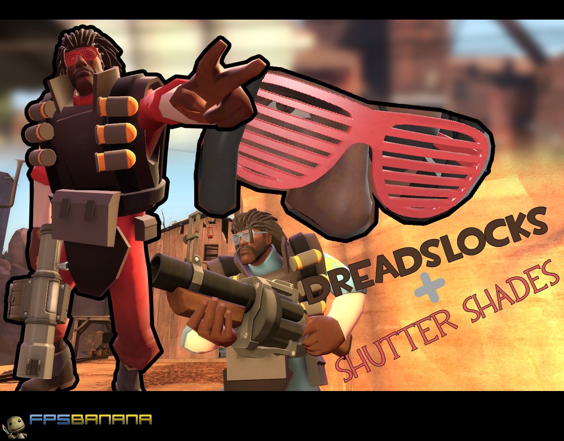 Demoman Dreads and Shades