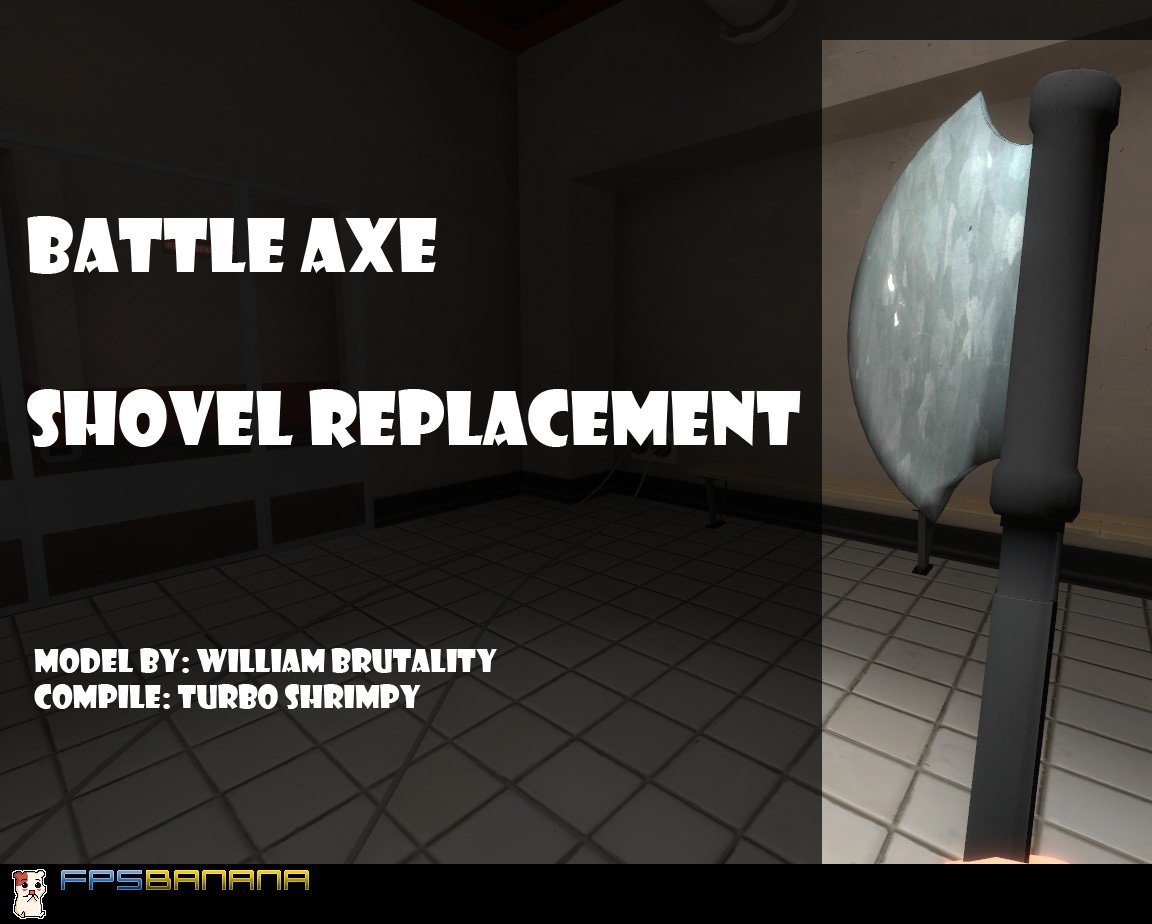 Axe for shovel