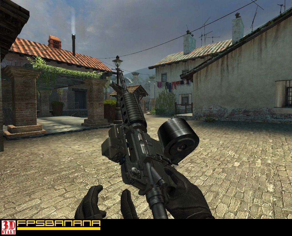 C-mag Eotech M4 [counter-strike: Source] [mods]