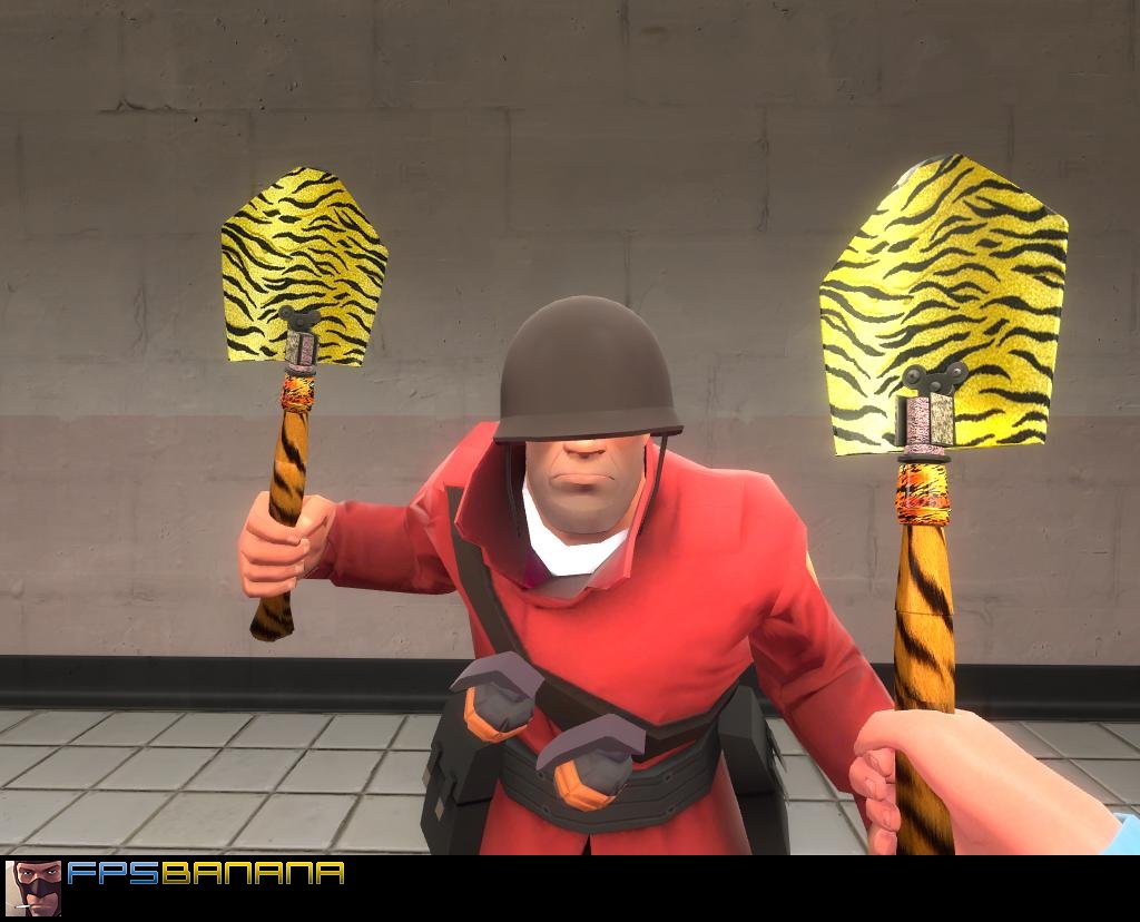 Tiger-Skinned Shovel
