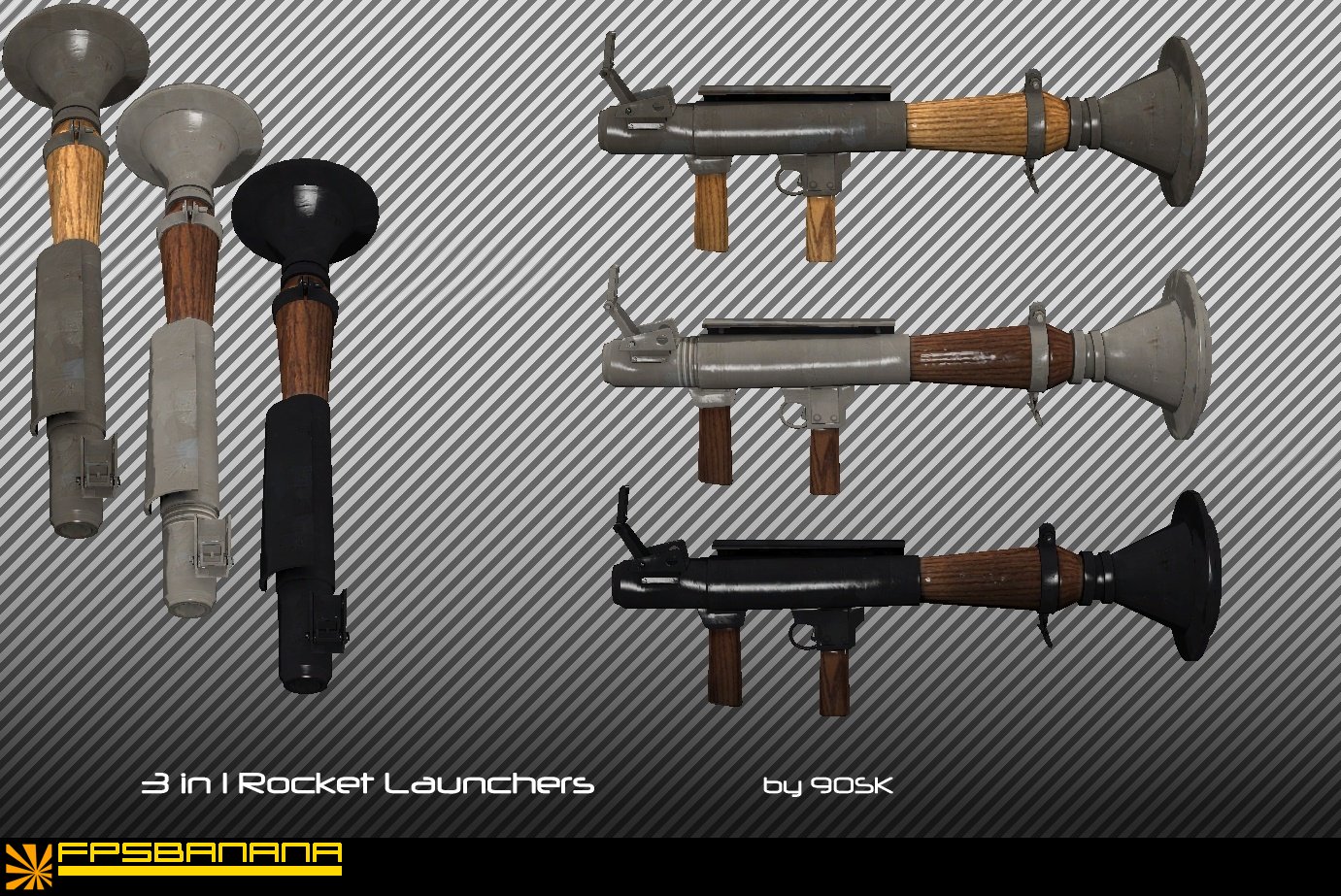 3 in 1 Rocket Launchers [Team Fortress 2] [Mods]