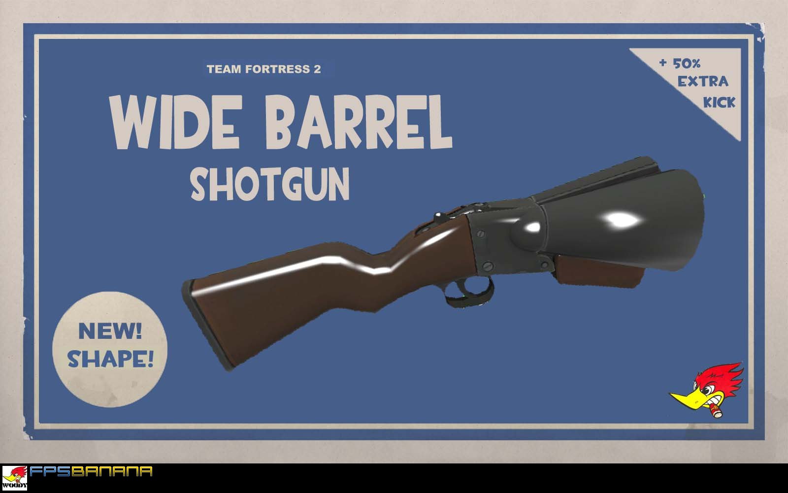 Wide Barrel Shotgun [Team Fortress 2] [Mods]