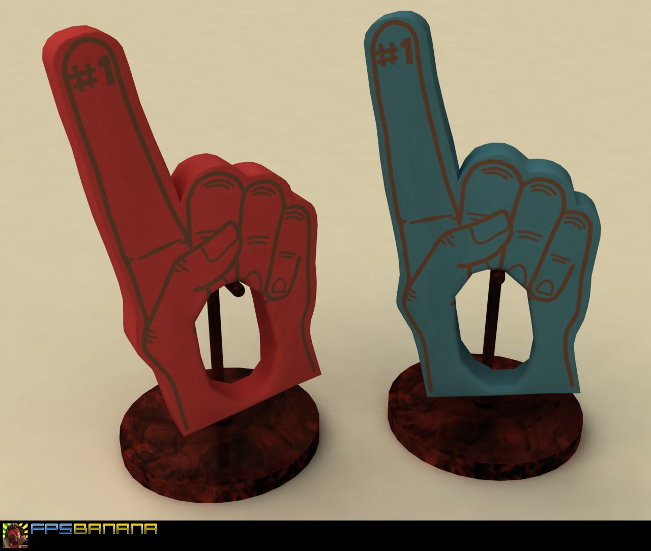 Foam Finger Hat