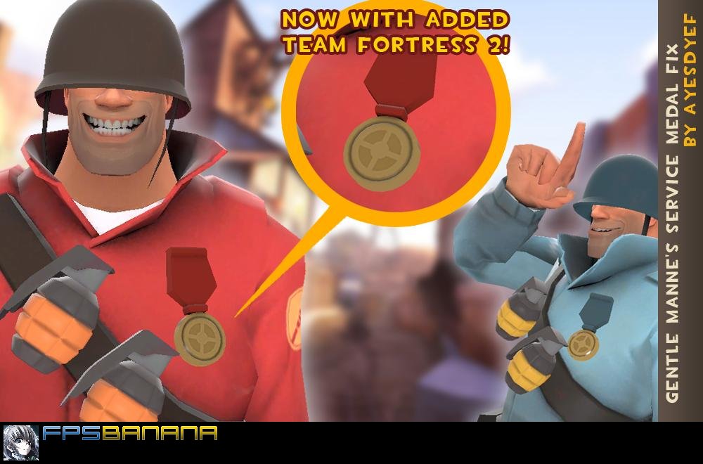 Gentle manne's medal fix