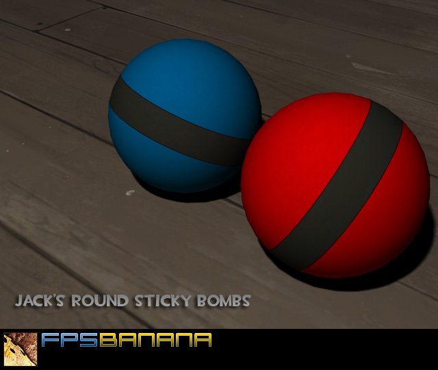 Round Sticky Bombs