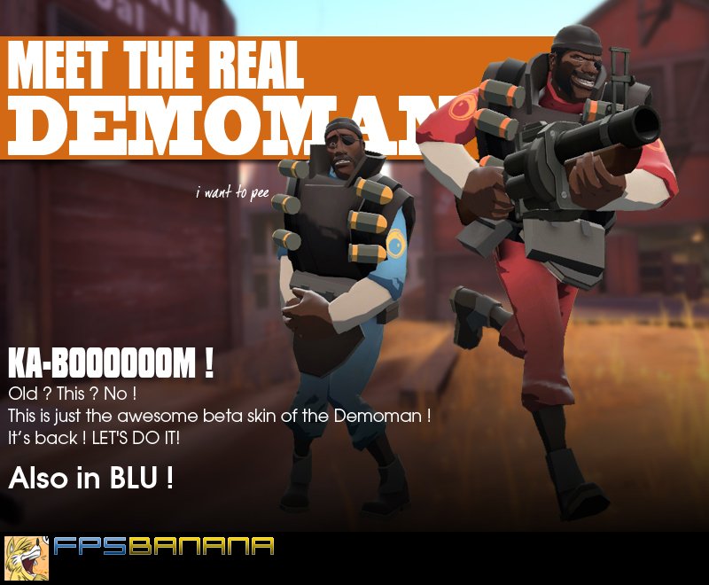 Meet the Demoman's Logo Style