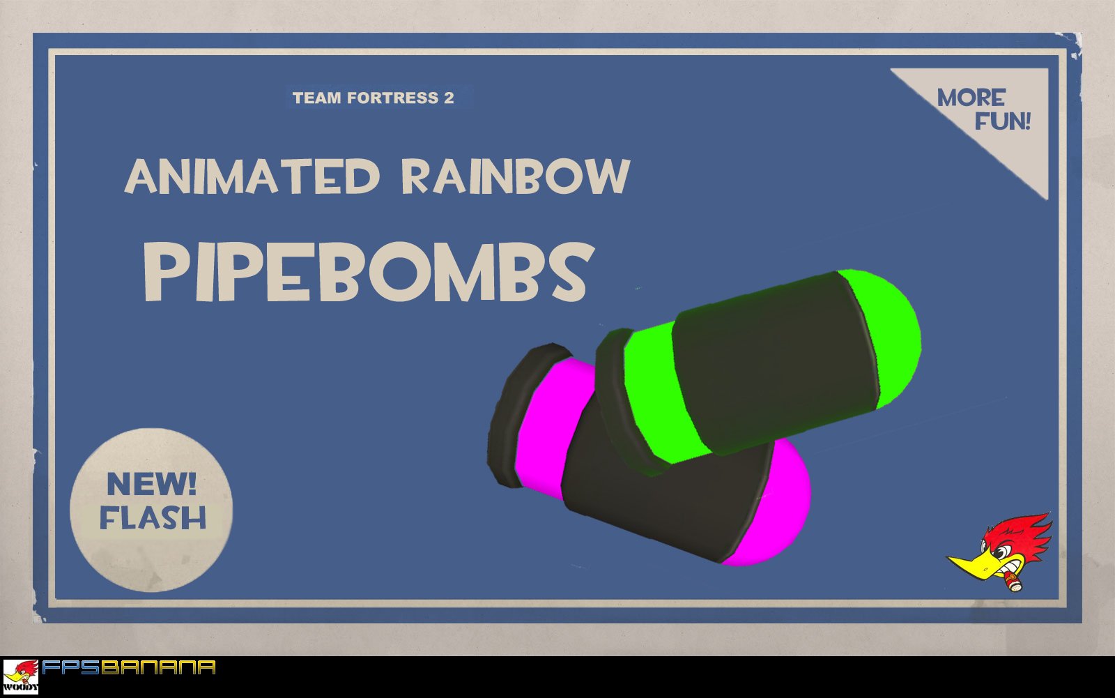 animated rainbow pipebombs