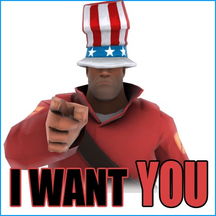 (Dapper Topper)Uncle Sam needs YOU for the TF Army