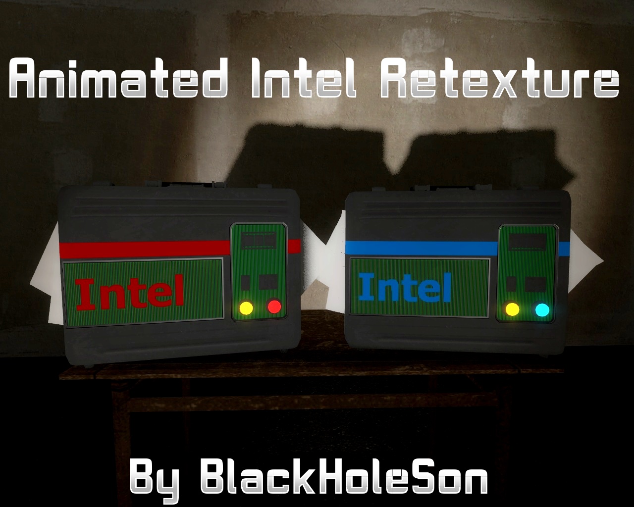 Animated intel retexture