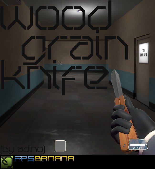 Woodgrain Knife