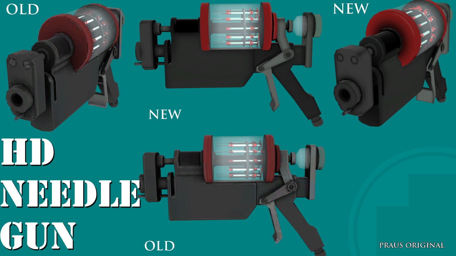 HD Needle Gun [Team Fortress 2] [Mods]