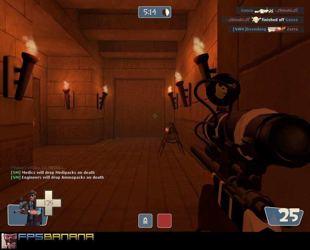 Zebra sniper rifle and kukri