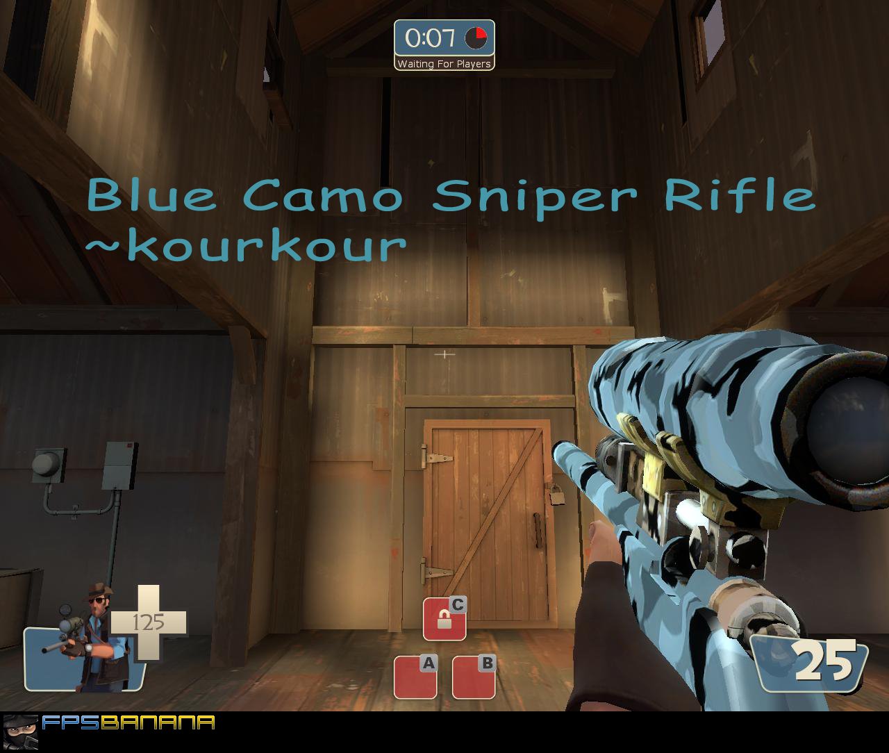 Camo Sniper Rifle