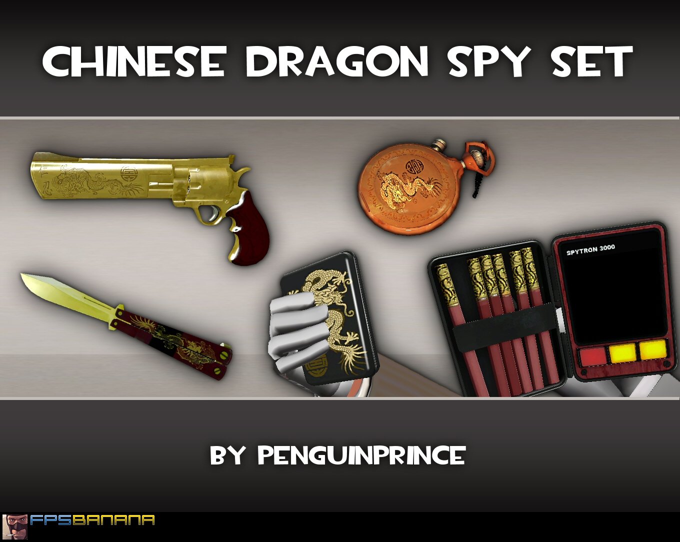 Chinese Dragon Spy Set