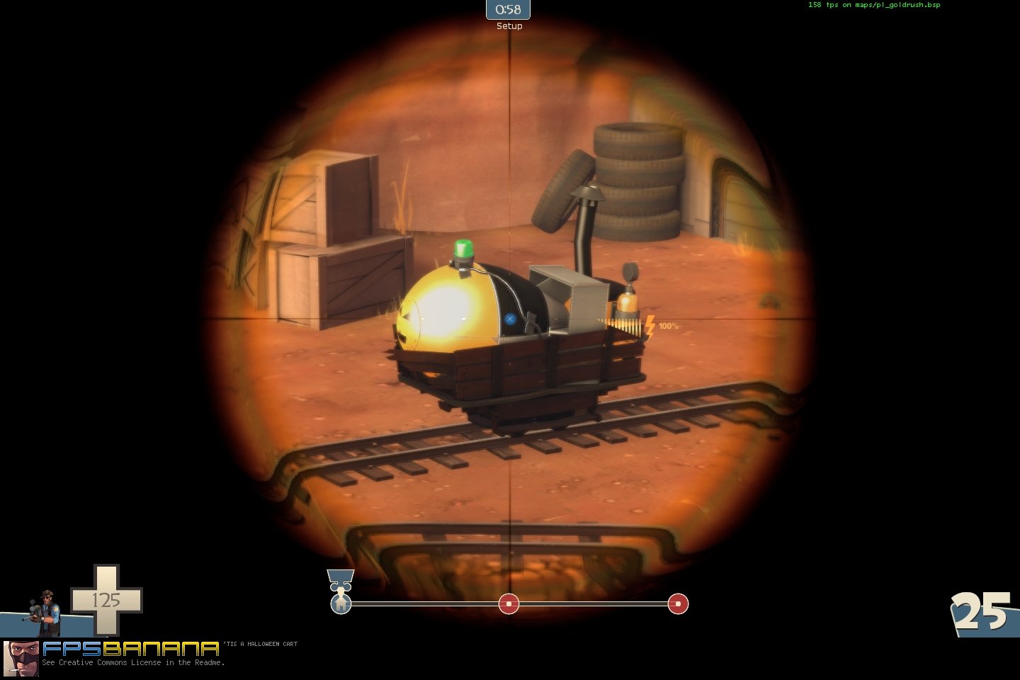 Emu's halloween payload cart