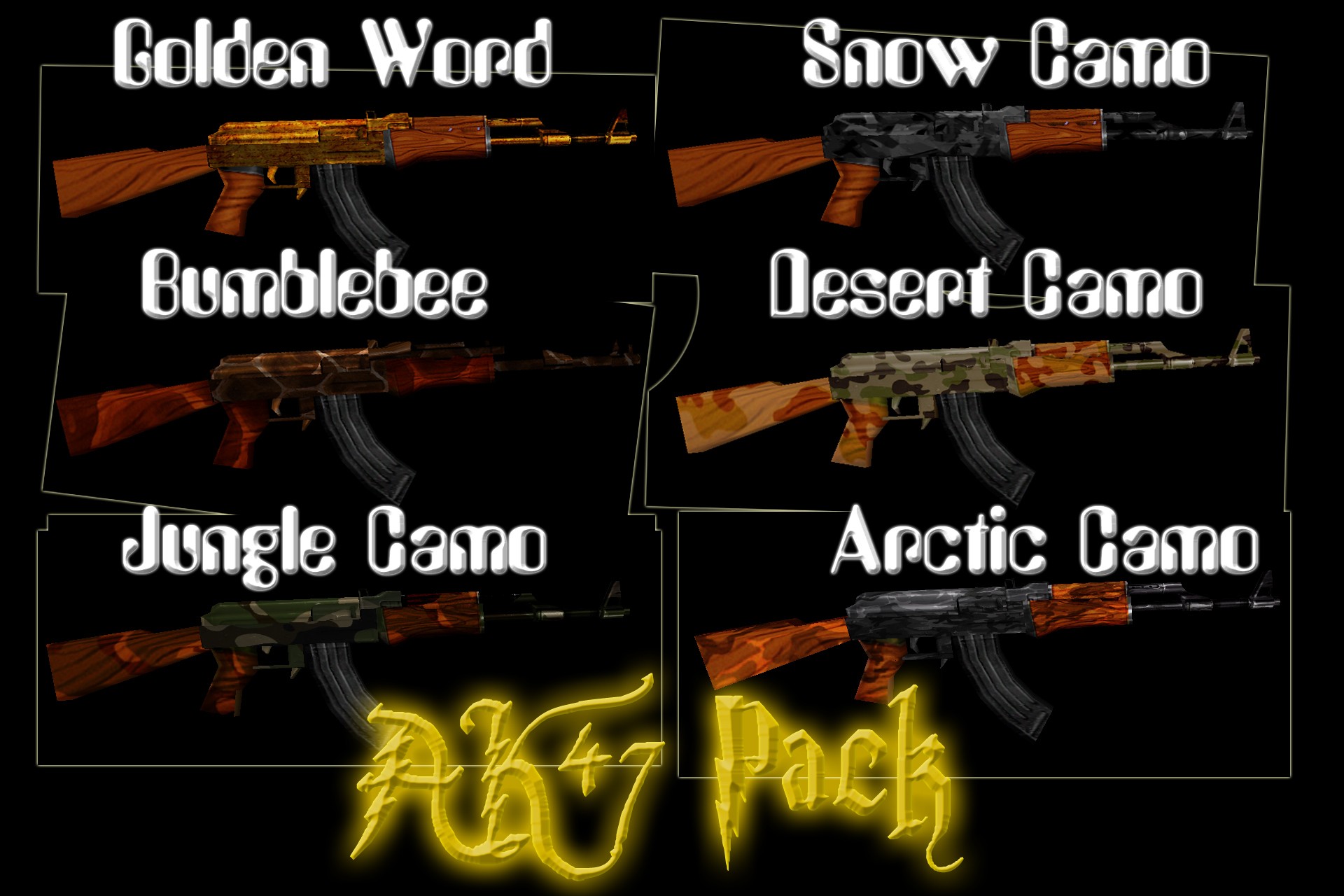 AK47 Pack on Sick420 Cod4-Anims