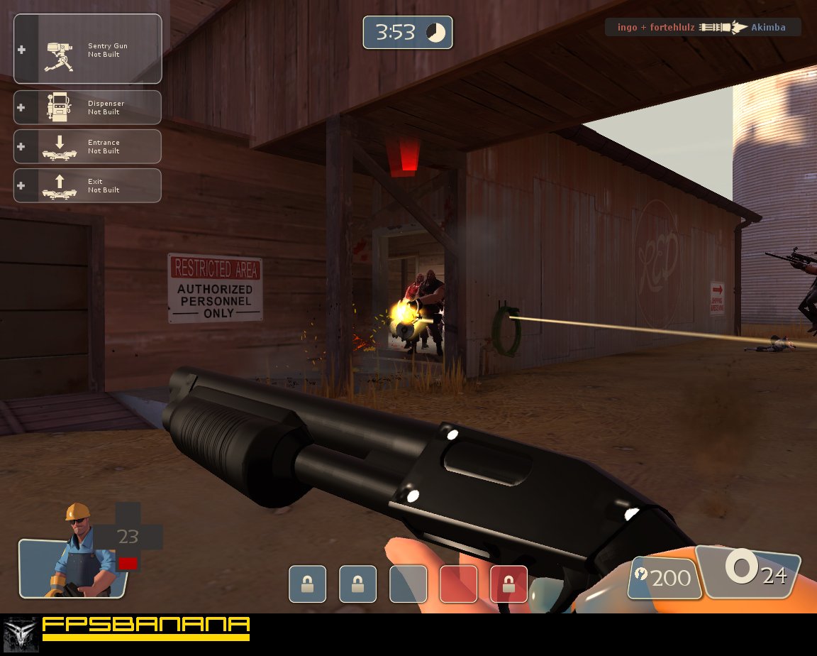 black shotgun