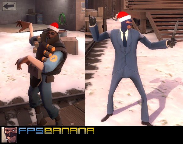 santa hat (updated to replace the gibus)