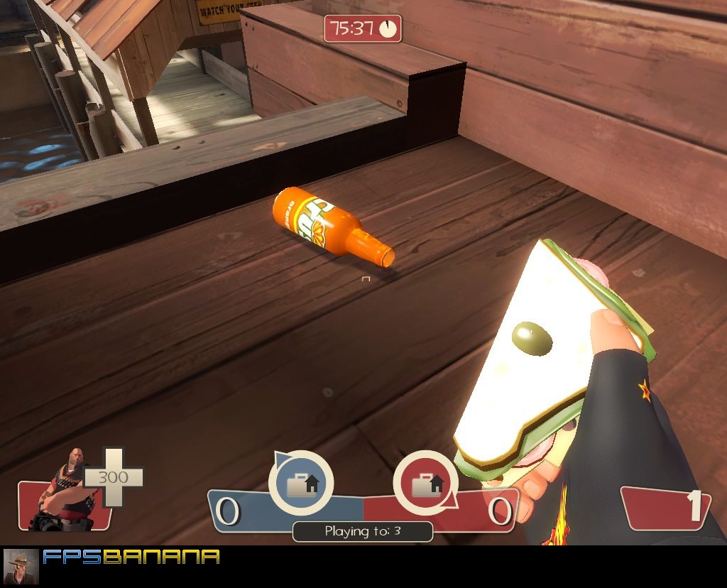 Crush orange bottle