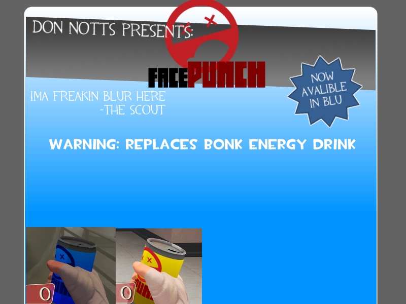 Facepunch Energy Drink