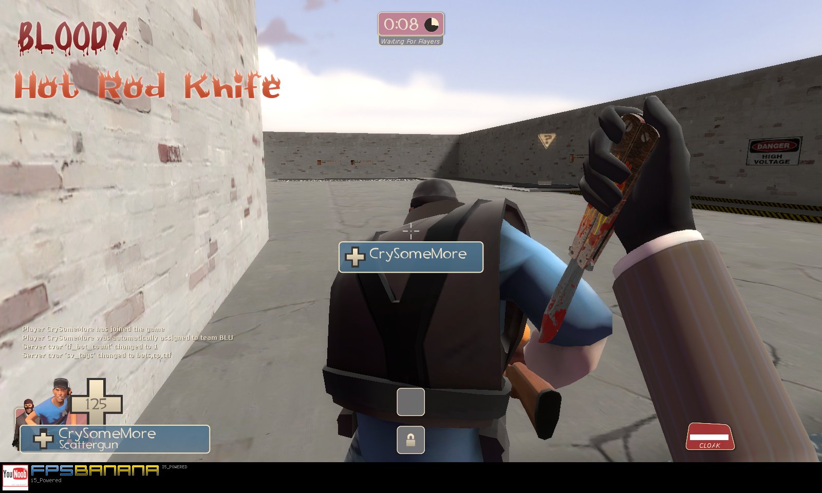 Bloody Hot Rod Knife