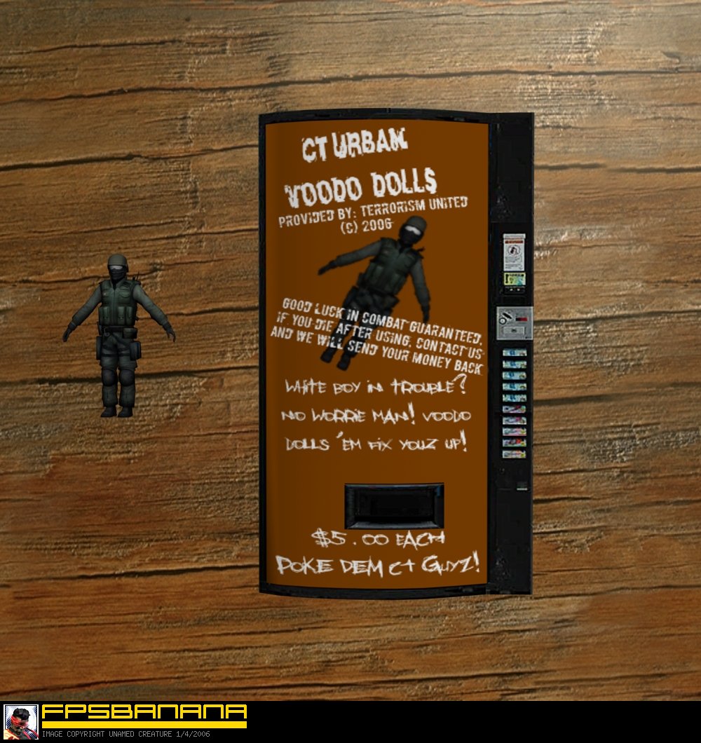 Voodoo Doll Vending Machine