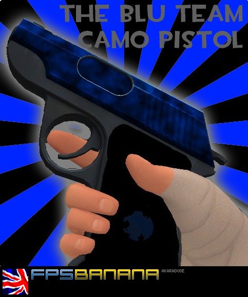 BLU Team Camo Pistol