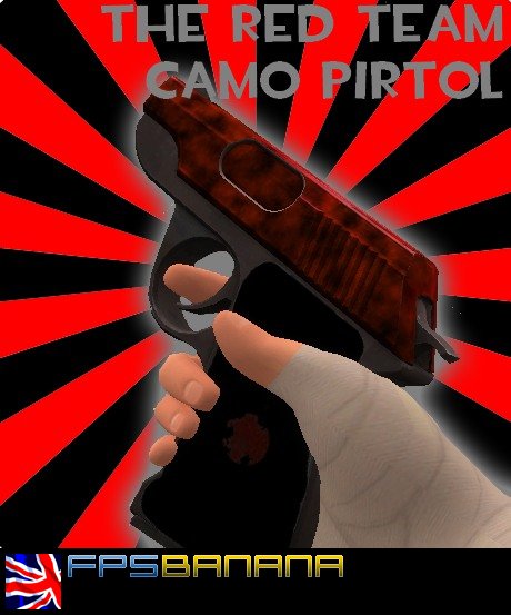 RED Team Camo Pistol