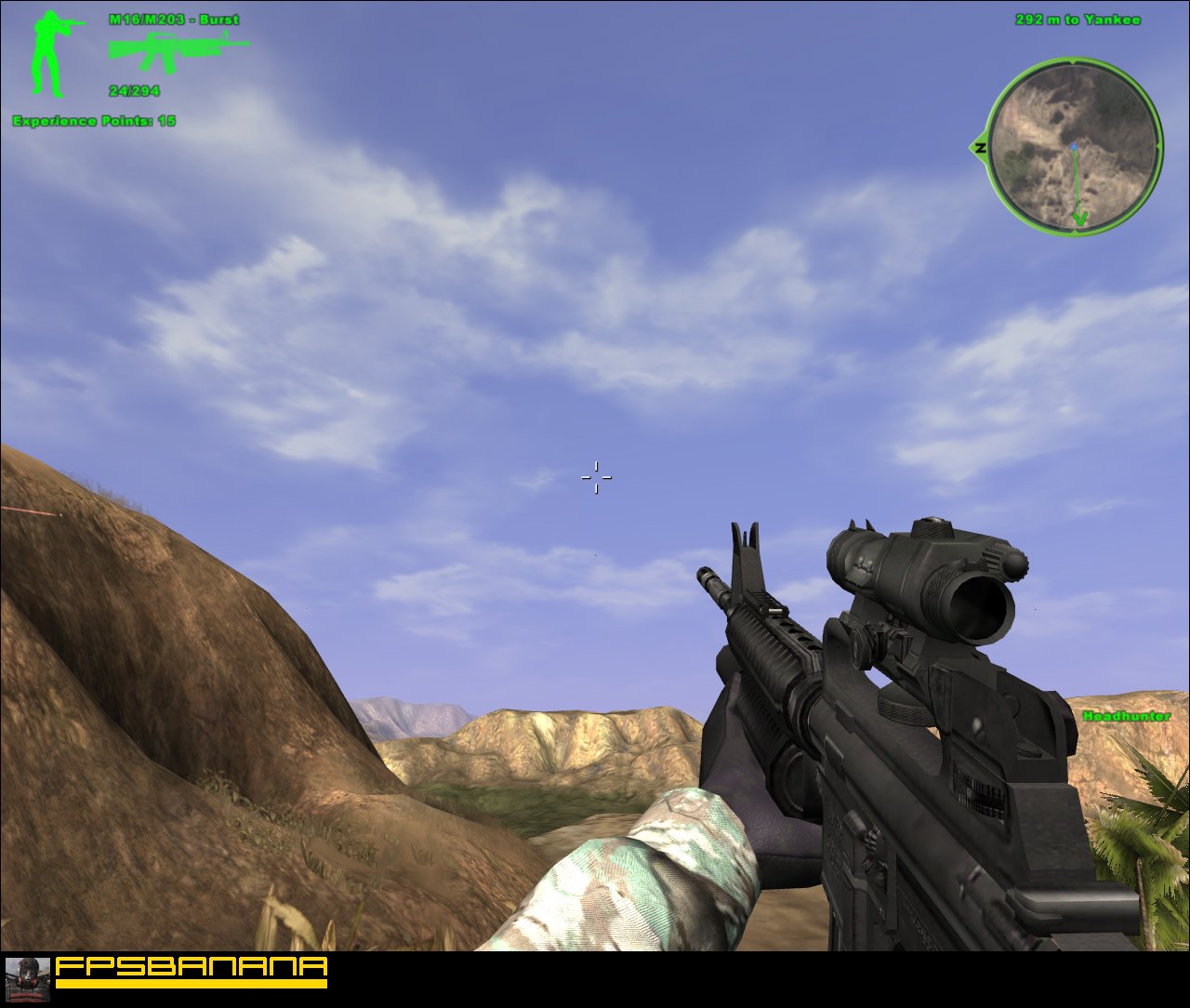 Scoped M16 [Delta Force Xtreme] [Mods]