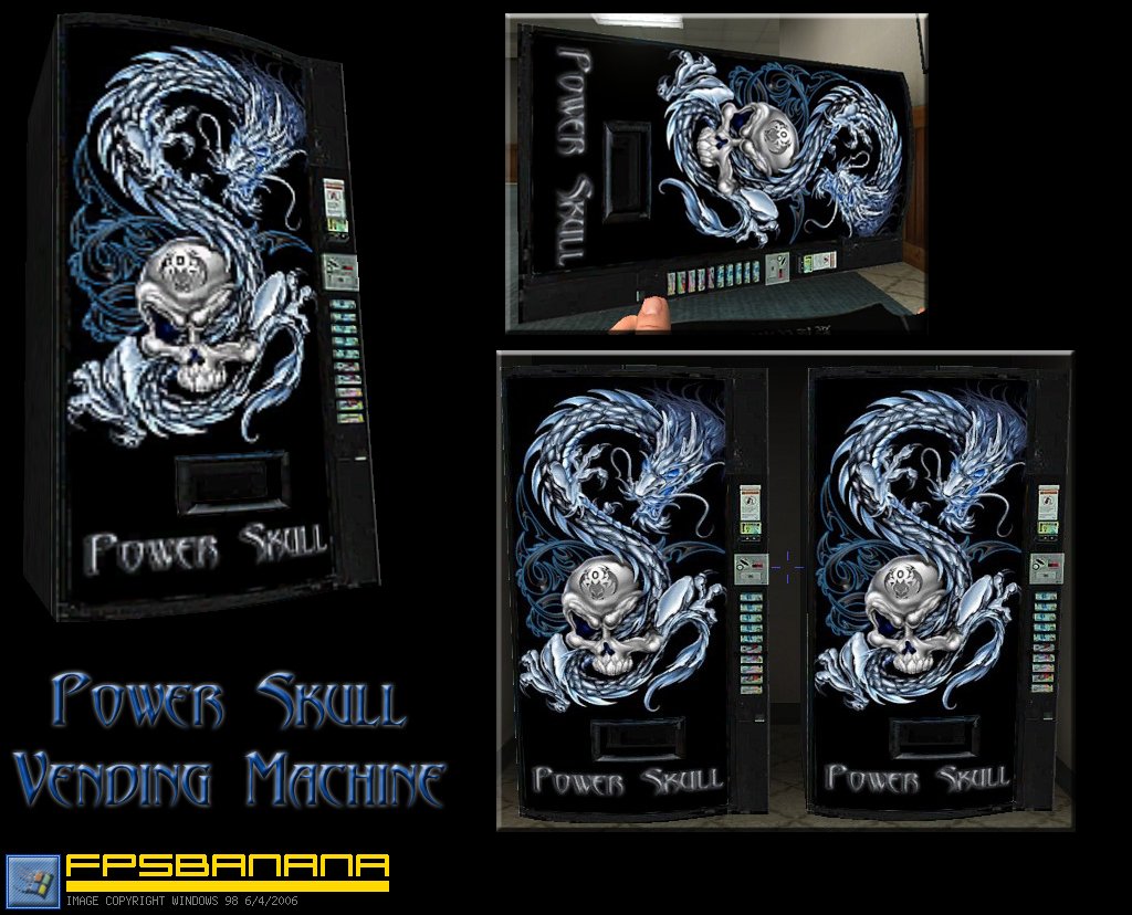Power Skull Vending Machine (Request)