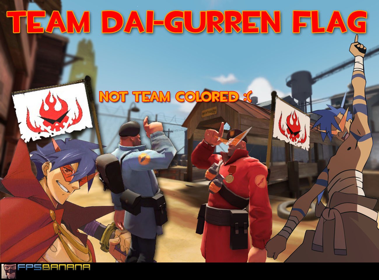 Team Dai-Gurren Flag